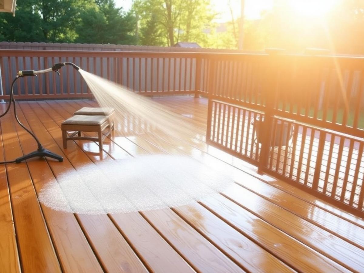 Patio & Deck Cleaning